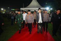 Kapolri Jenderal Listyo Sigit Prabowo dan Panglima TNI Jenderal Agus Subiyanto