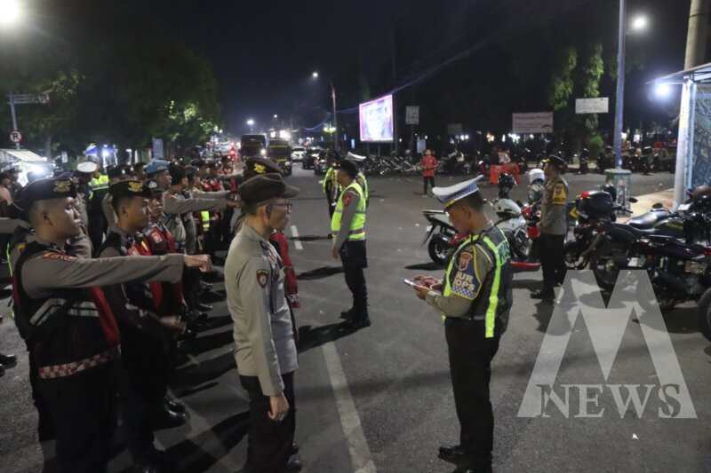 Polres Situbondo lakukan pengamanan kampanye Cabup-cawabup