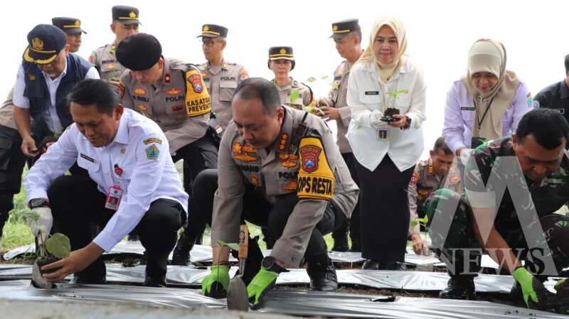 Polresta Malang Kota dan Pemkot dukung Ketahanan Pangan Nasional