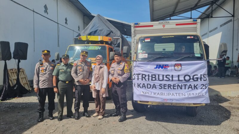 Polres Jember kawal pendistribusian logistik pilkada