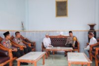 Kapolres Lumajang AKBP Mohammad Zainur Rofik silaturahmi ke tokoh Agama