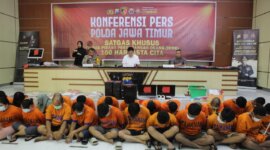 Ditreskrimum Polda Jatim ungkap kasus TPPO dan tangkap tersangka