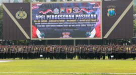 Polda Jatim lepas 743 personil BKO PAM TPS