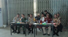 Kapolres Nganjuk AKBP Siswantoro pimpin Apel Kesiapan Distribusi Logistik Pemilu