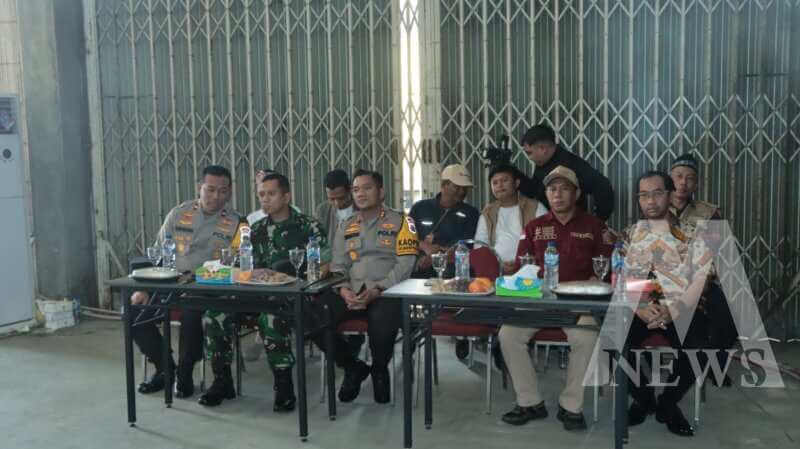 Kapolres Nganjuk AKBP Siswantoro pimpin Apel Kesiapan Distribusi Logistik Pemilu