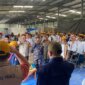 Wakapolresta Banyuwangi AKBP Dewa Putu Eka lepas pendistribusian logistik Pilkada