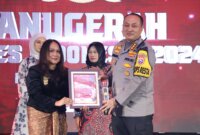 Kapolresta Banyuwangi Kombespol Nanang Haryono raih Man of The Year Malang Raya