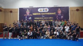 Polres Ponorogo bersama Jurnalis