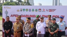 Kapolda Metro Jaya Irjen Pol Karyoto berikan sambutan