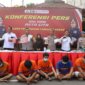 Polisi tangkap pengedar Narkoba beserta barang buktinya