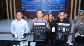 Polisi tangkap pengedar Narkoba beserta barang buktinya