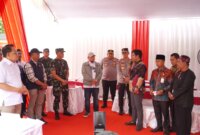 Kapolda Jatim Irjen Pol Drs. Imam Sugianto kunjungan ke Pamekasan