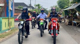 Kapolres Probolinggo AKBP Wisnu Wardana bersama Forkopimda patroli H-1 pencoblosan