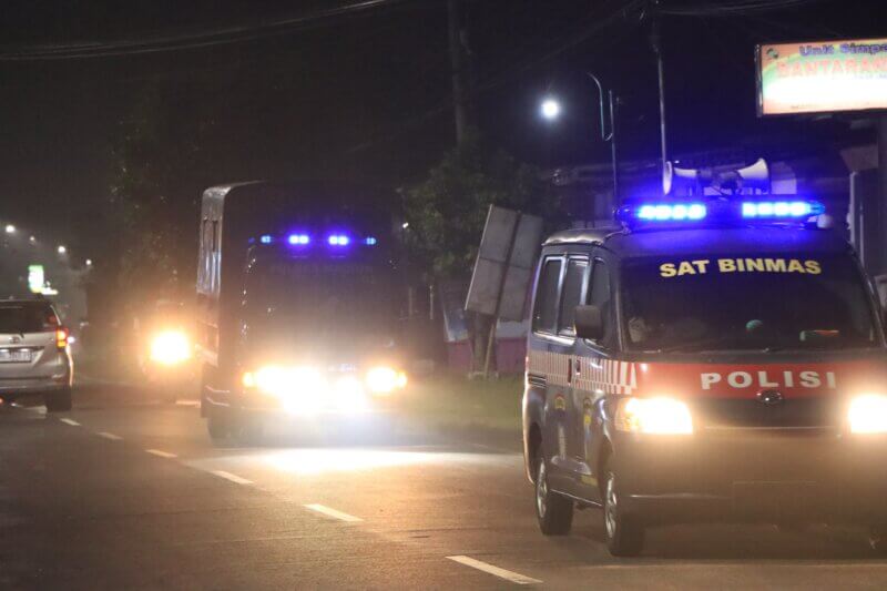 Polres Madiun dan TNI Patroli Skala Besar