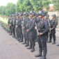 Personil Pengamanan di TPS Pasuruan