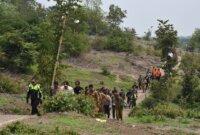 Kapolres Bondowoso AKBP Lintar Mahardhono dan Forkopimda kawal logistik Pilkada