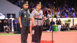 Kapolri Jenderal Listyo Sigit Prabowo dan Panglima TNI Agus Subiyanto