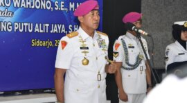 Dankodiklatal Letjen TNI Marinir Nur Alamsyah pimpin sertijab