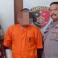 Polisi tangkap pelaku pencuri lempengan besi beserta barang buktinya