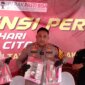 Polres Tanjung Perak dan Bea Cukai tunjukkan rokok ilegal yang akan di selundupkan