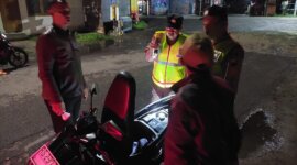 Polres Nganjuk gelar patroli skala besar