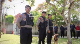 Personil Polresta Banyuwangi siap amankan rekapitulasi hitung suara Pilkada