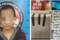 Polisi tangkap tersangka pengedar pil LL beserta barang buktinya