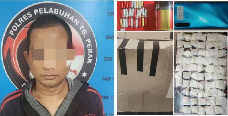 Polisi tangkap tersangka pengedar pil LL beserta barang buktinya