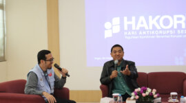Sosialisasi antikorupsi jelang Hakordia