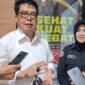Kasatresnarkoba Polres Probolinggo AKP Nanang Sugiyono didampingi Kasi Humas Polres Probolinggo Iptu Vita