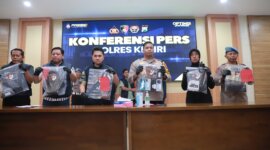 Polres Kediri ungkap kasus pembunuhan dan tangkap tersangka