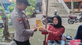 Bhabinkamtibmas sosialisasi bahaya judi online