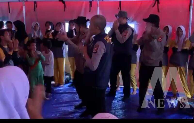 Tim Trauma Healing Polri dan Psikologi Polda Jabar