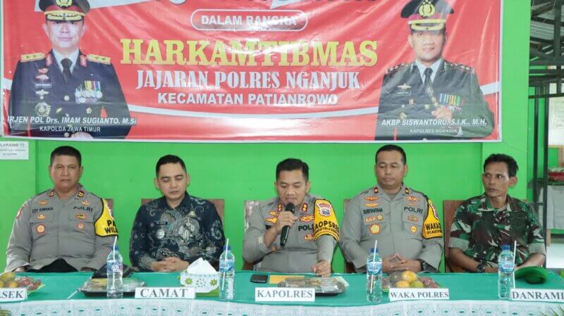 Polres Nganjuk Gelar Silaturahmi Kamtibmas