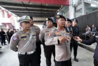 AKBP Subagiyo selaku Kasub Satgas Sterilisasi Ops Mantap Praja Semeru