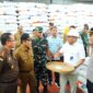 Satgas Pangan Polres Madiun dan Forkopimda sidak pasar