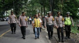 Kapolres Jember AKBP Bayu Pratama Gubunagi cek jalur rawan jelang Nataru