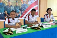 Pasis Dikmapa Korps Hukum lattek sidang peradilan semu Militer