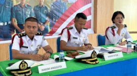 Pasis Dikmapa Korps Hukum lattek sidang peradilan semu Militer