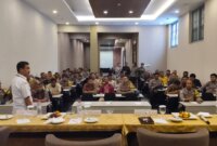 Polres Tanjung Perak gelar pelatihan kemampuan Kasatkamling