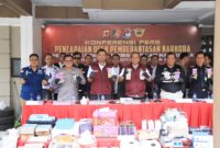 Bareskrim Polri ringkus jaringan Narkoba Internasional