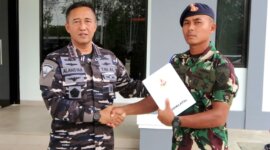 Dankodiklatal Letjen TNI Marinir Nur Alamsyah kunjungan ke mako Satdik 1 Kodiklatal