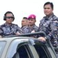 Dankodiklatal Letjen TNI Marinir Nur Alamsyah dampingi KASAL Laksamana TNI Dr. Muhammad Ali