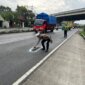 Satlantas Polres Pasuruan tandai jalur berlubang