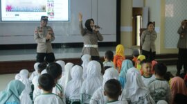 Polres Nganjuk terima kunjungan PAUD Gugus II Nganjuk