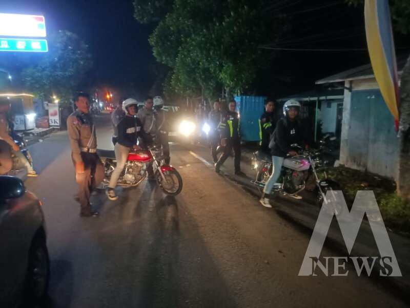 Satlantas Polres Kediri Kota amankan motor non Spektek 