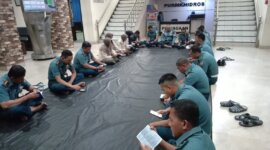 Pusdikhidros Kodikopsla Kodiklatal Istighosah dan Doa Bersama