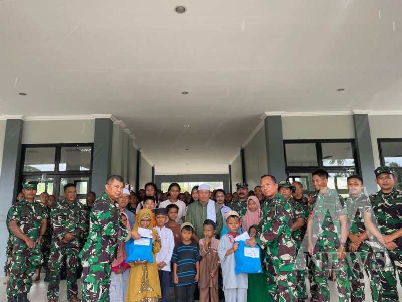 Satdik – 4 Kodiklatal doa bersama dan santuni anak yatim piatu