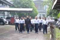 Dankodiklatal Letjen TNI Marinir Nur Alamsyah didampingi Wadan Kodiklatal Laksda TNI I Gung Putu Alit Jaya