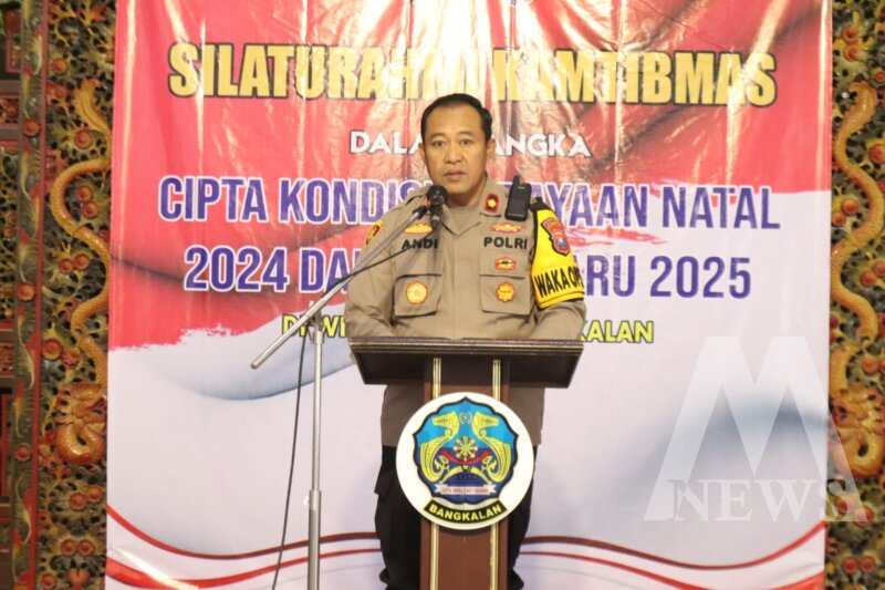 Wakapolres Bangkalan Kompol Andi Febrianto Ali